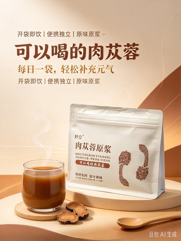 妙立肉苁蓉原浆